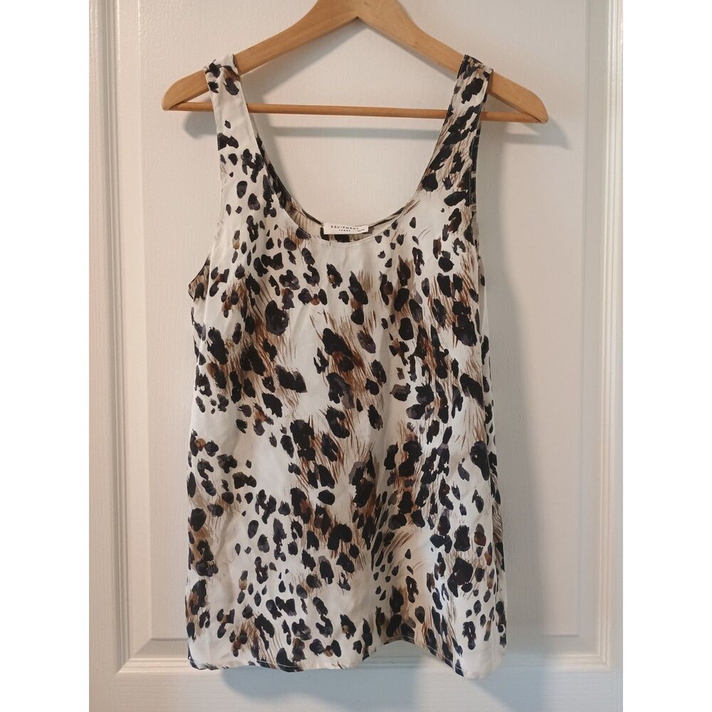 Equipment 100% SILK Top XS NWOT